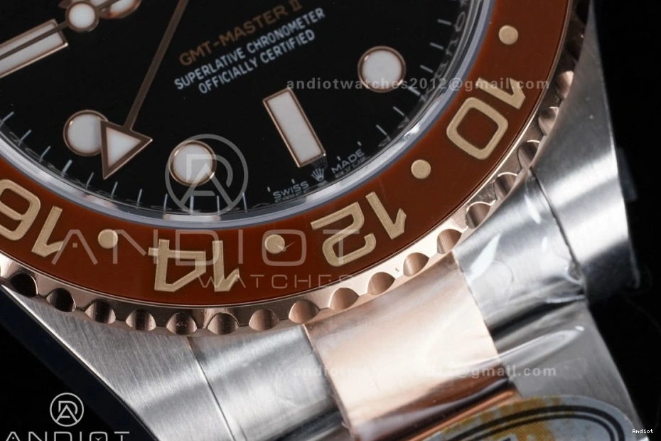 New 904L ARF Best 1:1 RG Bracelet Master SS 126711 SH3285 on GMT II SS Edition CHNR V2 0202